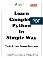 4.2.pattern Programs