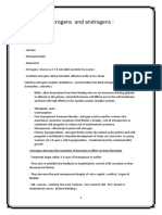 Estrogens and Androgens