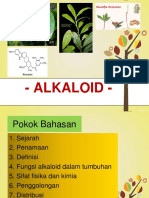 Kuliah - Bahan Alam - Alkaloid - Farmakognosi 2 PDF