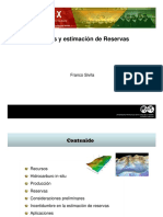 ESTIMACIÓN DE RESERVAS