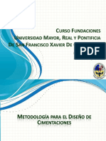 Diapositivas Curso Diseño de Cimentaciones Metodologia de Calculo V2015-01-21 Bolivia-2