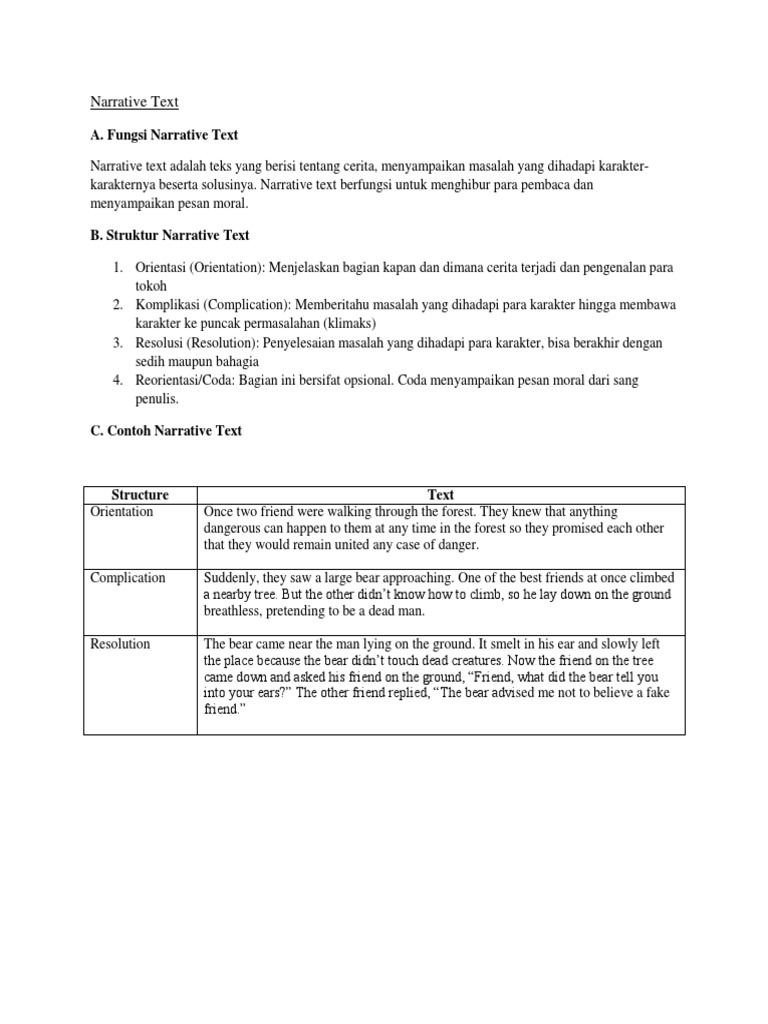 Narrative Text | PDF