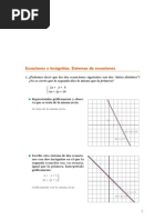 Matematicas Resueltos (Soluciones) Sistemas Ecuaciones - Metodo de Gauss 2º Bachillerato Opción B