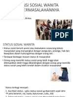 Dimensi Sosial Wanita Dan Permasalahannya