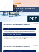 The Process of Fraud Examination in Dubai, UAE