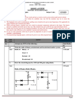 Digital Techniques Model Answer Breakdown