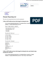 Manual - Reporting Tool
