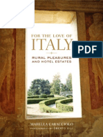 For The Love of Italy by Marella Caracciolo - Excerpt