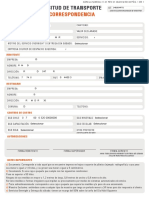 ADM-L4-SAM(CL)-11-01 Solicitud de transporte y correspondencia Rev.01