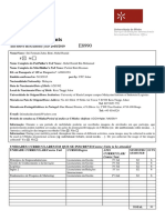 Ficha de Inscrição - Modelo PDF