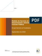 Modelo de Servicio Al Ciudadano