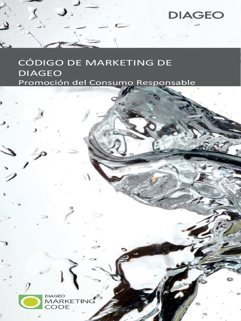 Código de Marketing Responsable Diageo | PDF | Marketing | Publicidad