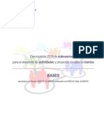 Bases de La Convocatoria 2019 0 PDF