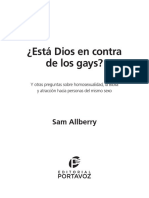 ¿Está Dios en Contra de Los Gays - Sam Allberry