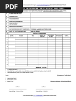 LTC Claim Form for Government Employees | PDF | Transport | Government