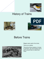 History of Trains