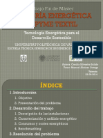 Auditoría Energética en PYME Textil PPT PDF