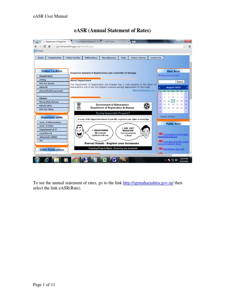 eASR User Manual | PDF | Information Science | Cyberspace