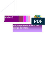 Modulo 3 Competencias Basicas Del Equipo de Tutoría