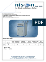 Automatic Electrical Steam Boiler PDF