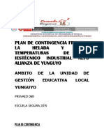 Plan de Contingencia Frente A La Helada-2015