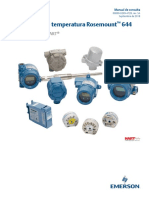 Manual Rosemount 644 Transmisor de Temperatura Con El Protocolo Hart Es 78094 PDF
