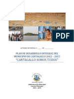 Plan de Desarrollo Municipal Cantagallo Somos Todos 2102-2015 PDF