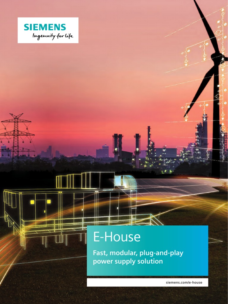 Brochure Ehouse Siemens Pdf Electric Power Power Supply