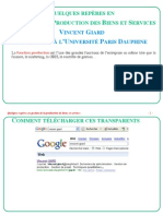 Gestion de Production de Bien Et Services