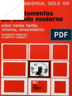 Romano, Ruggiero Tenenti, Alberto. - Edad-Media Tardia, Renacimiento, Reforma (1980) PDF