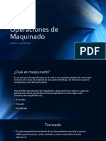 Operaciones de Maquinado PDF