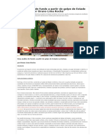 Uma análise de fundo a partir do golpe de Estado na Bolívia, por Bruno Lima Rocha - GGN