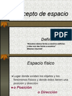 1.1-1.2  Espacio, definiciones y tipos