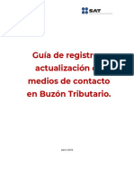 Guía de Registro y Actualización de Medios de Contacto Nuevo BT 2019 PDF