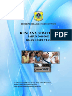 Renstra Dinkes 2019 Kabupaten Bondowoso