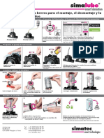 SIMALUBE - Instrucciones de Aplicación