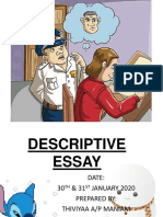 Descriptive Essay