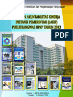 Lakip Puslitbangwas Tahun 2013 PDF