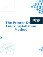 The Printer Driver Linux Installation Method