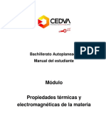 PROPIEDADES TÉRMICAS Y ELECTROMAGNÉTICAS DE LA MATERIA (2)