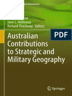 (Advances in Military Geosciences) Stuart Pearson, Jane L. Holloway, Richard Thackway - Australian Contributions To Strategic and Military Geography-Springer International Publishing (2018) PDF