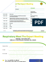 Invitation & Confirmation Respiratory Meet The Expert Meeting 2019
