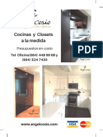 Cocinas y Closetsa La Medida PDF