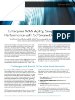 Brief Enterprise Wan Agility With SD Wan