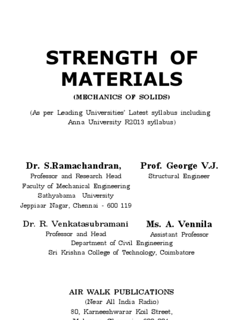 PDF 4 1 PDF | PDF | Strength Of Materials | Deformation (Engineering)