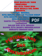 1.pertumbuhan Dan Perkembangan