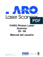 E629 FARO Photon Laser Scanner Manual ES