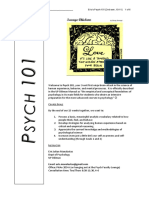 Psych 101 General Psychology