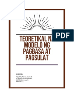 Mga Teoretikal Na Modelo NG Pagsulat NG Pagbasa