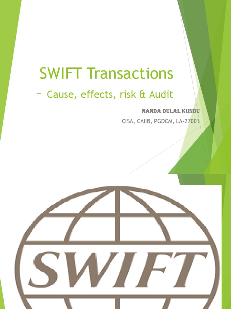Understanding SWIFT Transaction Risks | PDF | Letter Of Credit | Money ...